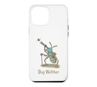 Custodia per iPhone 12 Pro Max Bug Watcher Carino Bug con telescopio