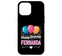 Custodia per iPhone 12 Pro Max Buon compleanno Fernanda