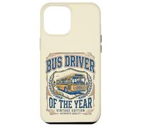 Custodia per iPhone 12 Pro Max Bus Driver of the Year Vintage Fun Appreciation