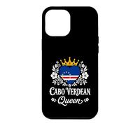 Custodia per iPhone 12 Pro Max Cabo Verdean Queen Cabo Verde Flag Proud Cabo Verdean Woman