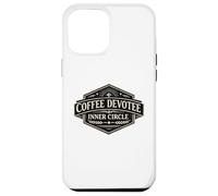 Custodia per iPhone 12 Pro Max Caffè Devotee Inner Circle Divertente Caffeina Design