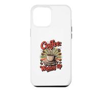 Custodia per iPhone 12 Pro Max Caffè quando ti svegli