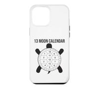 Custodia per iPhone 12 Pro Max Calendario lunare con 13 tartarughe lunari e conchiglie