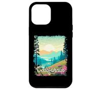 Custodia per iPhone 12 Pro Max California Vintage Paesaggio