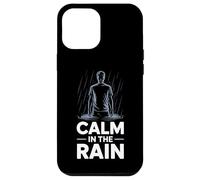 Custodia per iPhone 12 Pro Max Calm In The Rain Amante Pioggia Accogliente