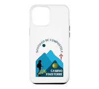 Custodia per iPhone 12 Pro Max Camino Finisterre Donna Camminare Santiago de Compostela 2026