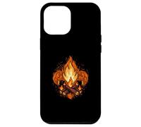 Custodia per iPhone 12 Pro Max Campfire Fleur-De-Lis Abstract Scouting Logo Art