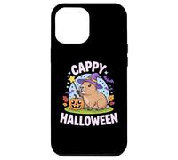 Custodia per iPhone 12 Pro Max Cappy Halloween Funny Cute Capybara Wizard Halloween