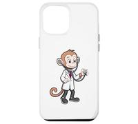 Custodia per iPhone 12 Pro Max Caring Monkey Doctor Stetoscopio Healthcare