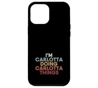 Custodia per iPhone 12 Pro Max Carlotta Name Carlotta Personalized Name First Given