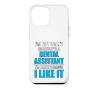 Custodia per iPhone 12 Pro Max Carriera dentale Ama il mio lavoro Pazzo assistente dentale