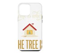 Custodia per iPhone 12 Pro Max Casa è dove l'albero è Natale