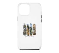 Custodia per iPhone 12 Pro Max Castello scozzese, viali e Highlands - Vacanze Edimburgo