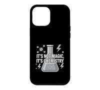 Custodia per iPhone 12 Pro Max Chemistry Teacher It's Not Magic It's Chemistry