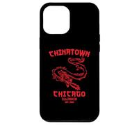Custodia per iPhone 12 Pro Max Chicago Chinatown Illinois Cinese Americano Loop South Side