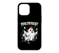 Custodia per iPhone 12 Pro Max Chicken Ghost Poultrygeist Halloween Costume Farmer