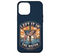 Custodia per iPhone 12 Pro Max Christian American Baptism Let It In The Water Matthew 28