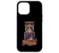 Custodia per iPhone 12 Pro Max Christus Vincit Cattolico Cristo Re Sacro Cuore