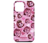 Custodia per iPhone 12 Pro Max Chucky And Tiffany Hearts All-Over Print