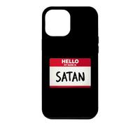 Custodia per iPhone 12 Pro Max Ciao, mi chiamo Satana