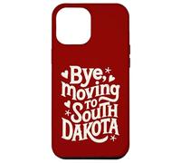 Custodia per iPhone 12 Pro Max Ciao, trasferirsi in South Dakota