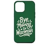 Custodia per iPhone 12 Pro Max Ciao, trasferirsi in Wisconsin