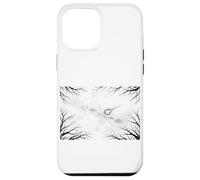 Custodia per iPhone 12 Pro Max Cielo notturno Stelle Campeggio Natura Foresta Campeggio Esterno Camper
