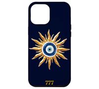 Custodia per iPhone 12 Pro Max Ciondolo a forma di occhio maligno per proteggere il sole celeste