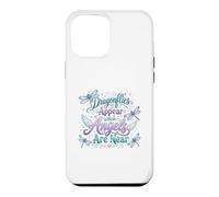 Custodia per iPhone 12 Pro Max Citazione spirituale della libellula Angelo Remembrance
