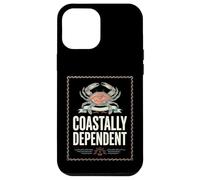 Custodia per iPhone 12 Pro Max Coastal Dependent Crab Ocean Seafood Lover