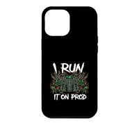 Custodia per iPhone 12 Pro Max Coder DevOps I Run It On Prod Hacker Skull