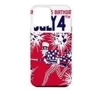 Custodia per iPhone 12 Pro Max Compleanno dello zio Sam 4 luglio