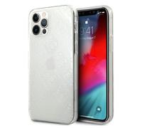 Custodia per iPhone 12 Pro Max con motivo Guess 3D trasparente