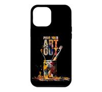 Custodia per iPhone 12 Pro Max Cool Artist Art Make Art Painter Artist Teacher Artsy Gift