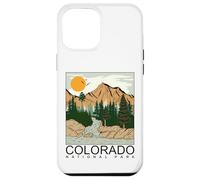 Custodia per iPhone 12 Pro Max Cool Colorado the Rocky Mountains Illustration Graphic
