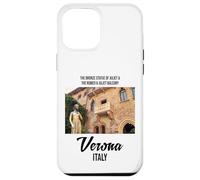 Custodia per iPhone 12 Pro Max Cool Verona Italy The Romeo & Juliet Illustration Graphic