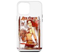 Custodia per iPhone 12 Pro Max Copertina a fumetti Red Sonja Jenny Frison Warrior Sword Queen