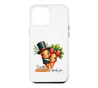 Custodia per iPhone 12 Pro Max Coppia di carote gioco di parole I davvero carota su di te