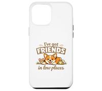 Custodia per iPhone 12 Pro Max Corgi “I've Got Friends in Low Places” Cute Dog