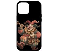 Custodia per iPhone 12 Pro Max Costume da Joker medievale per clown che canta e balla