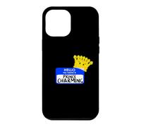 Custodia per iPhone 12 Pro Max costume di Halloween facile My Name Is PRINCE CHARMING Corona