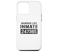 Custodia per iPhone 12 Pro Max Costume di Halloween per coppie di prigioniero detenuto