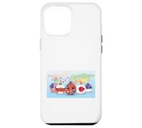 Custodia per iPhone 12 Pro Max Country Balls Da USA Regno Unito Giappone