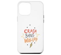 Custodia per iPhone 12 Pro Max Crash Bang Wallop Lightning Laugh Logo Stampa Frase