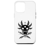 Custodia per iPhone 12 Pro Max Creatura Axolotl Gotica Mistica Ossa Rituali