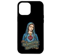 Custodia per iPhone 12 Pro Max Cuore Immacolato Di Maria Mariana Cattolica