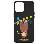 Custodia per iPhone 12 Pro Max Curious George Spring Hang Time Adventure