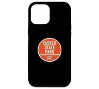 Custodia per iPhone 12 Pro Max Custer State Park South Dakota SD Nature Vacation Souvenir