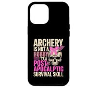 Custodia per iPhone 12 Pro Max Cute Archery Girl Not A Hobby It's Post Apocalyptic Skill