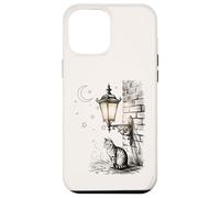 Custodia per iPhone 12 Pro Max Cute Cat Lover Pet Lovers Stars Moon Kitten